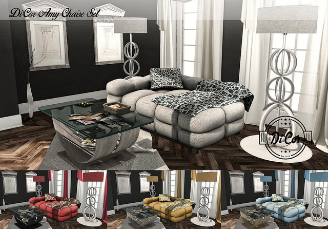 Di'Cor Amy Chaise  Set [Fatpack]