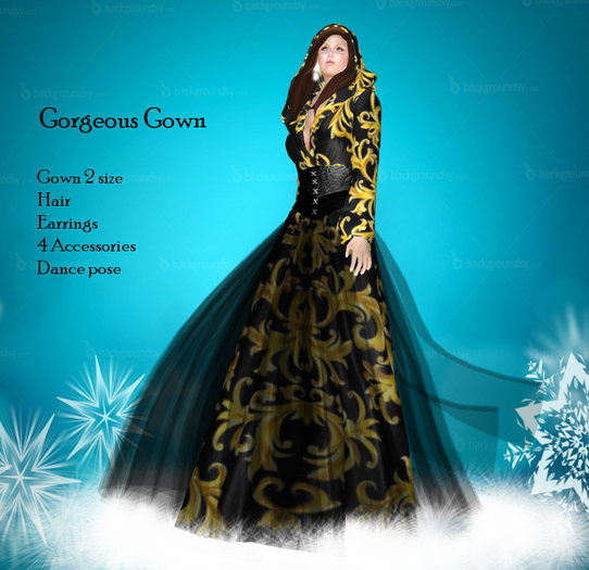 L2016-003 Gorgeous Gown 