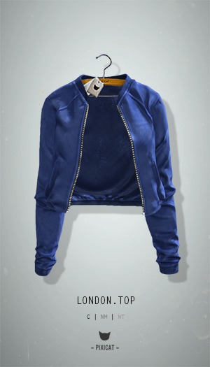 -Pixicat- London Jacket (Blue)