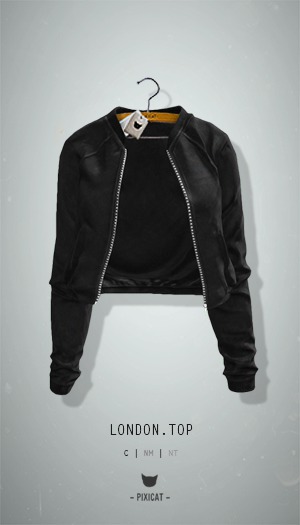 -Pixicat- London Jacket (Black)