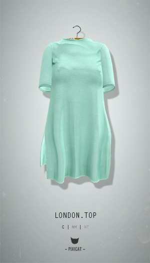 -Pixicat- London.Top (Mint)