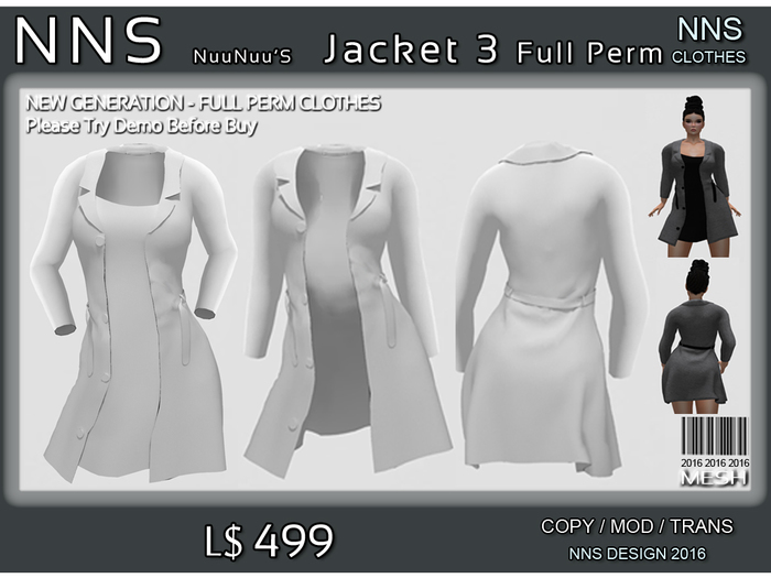 NNS Jacket 3 - Full Perm