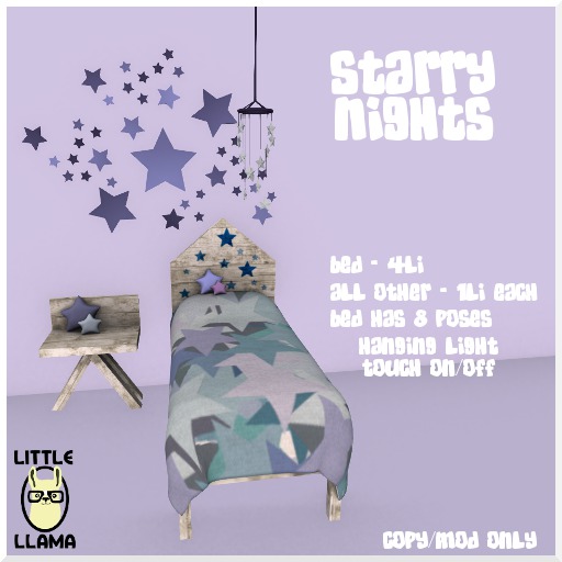 Little Llama - Starry Nights Set