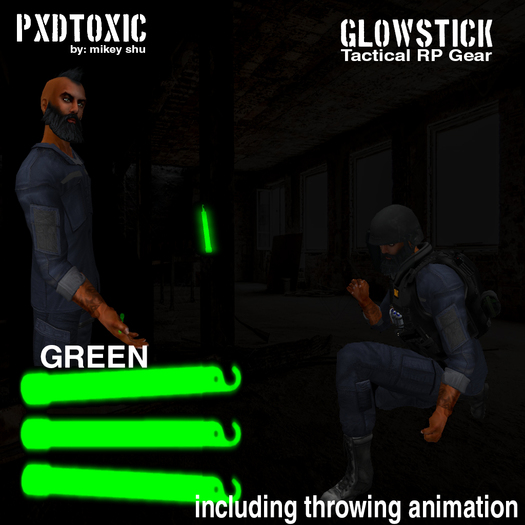 PXDTOXIC - GLOWSTICK GREEN
