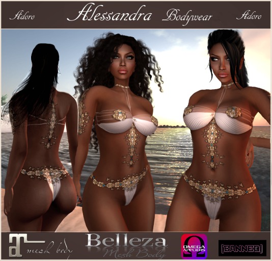 Alessandra   Bodywear for Standard and Mesh Body