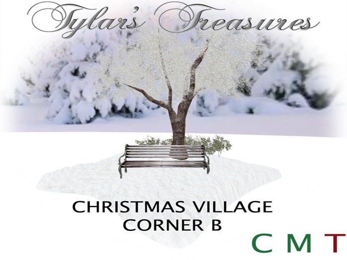 .:TT:.  CHRISTMAS VILLAGE CORNER B BOXED