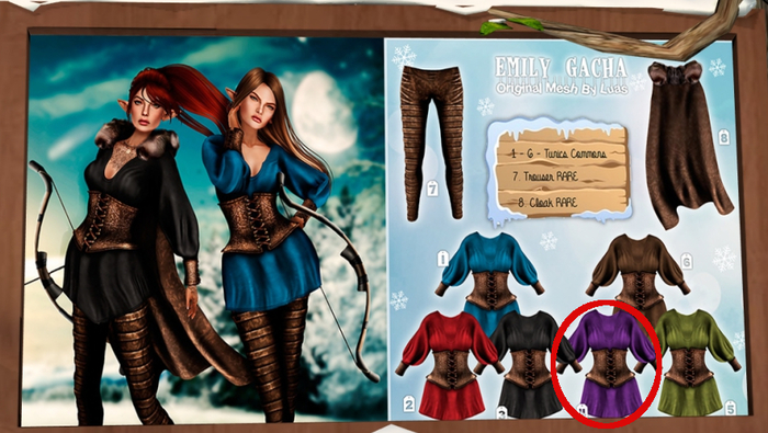 Luas Emily Tunic M Purple