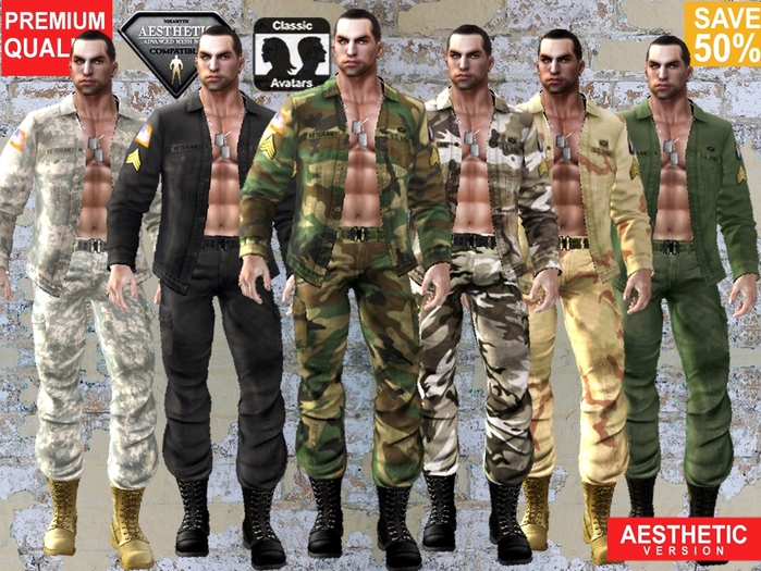 CA AESTHETIC SAVE 50% ARMY COMPLETE COLLECTION