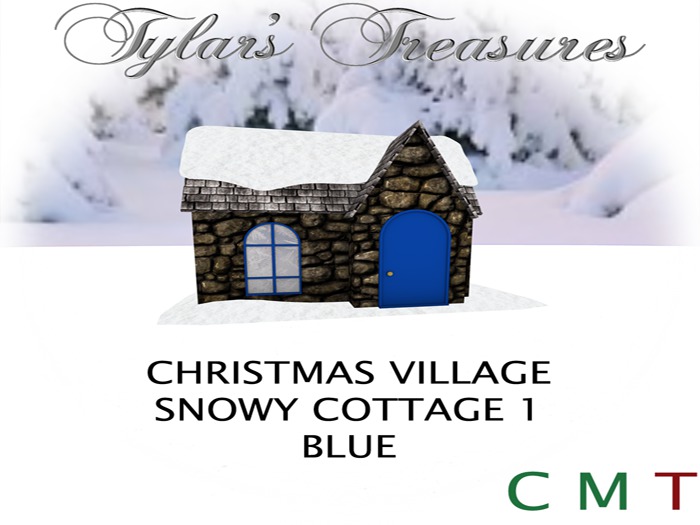 .:TT:.  CHRISTMAS VILLAGE CHRISTMAS TREE BOXED