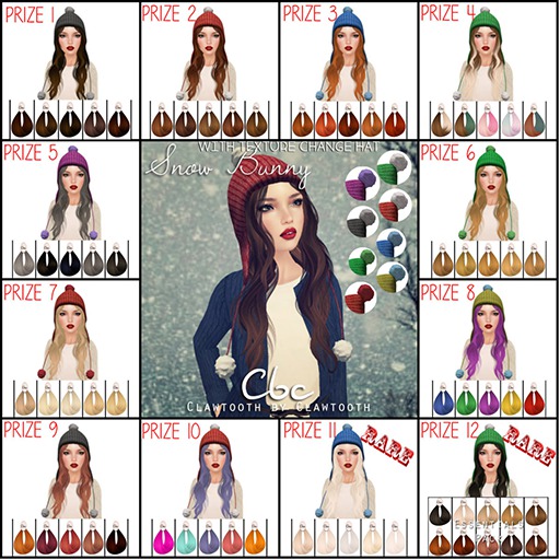 Clawtooth: Snow Bunny prize 2 (REZ AND OPEN)