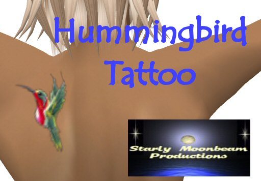 Hummingbird Tattoo, Shirt, Jacket & Undershirt Layers