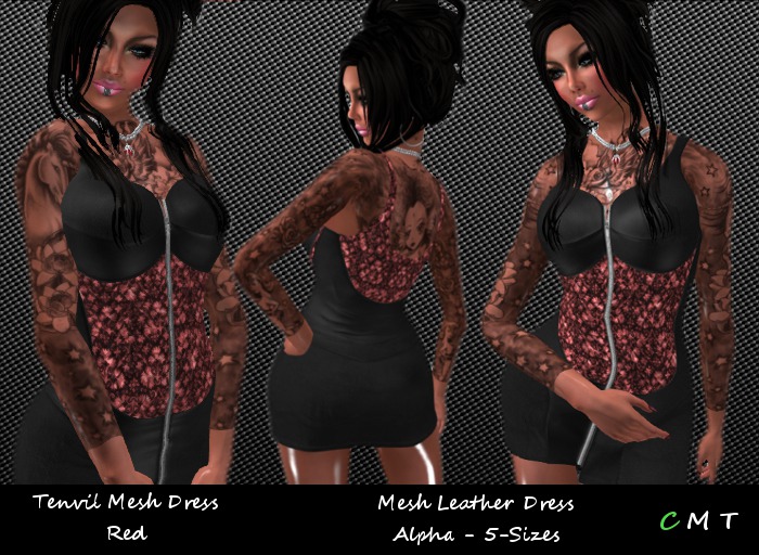 *CD* Tenvil Dress Leather Black