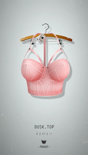 -Pixicat- Dusk Top (Pink)