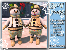 Souled Out Snow PeePs! Slushie & Slushette
