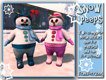 Souled Out Snow PeePs! Icey & Chillana