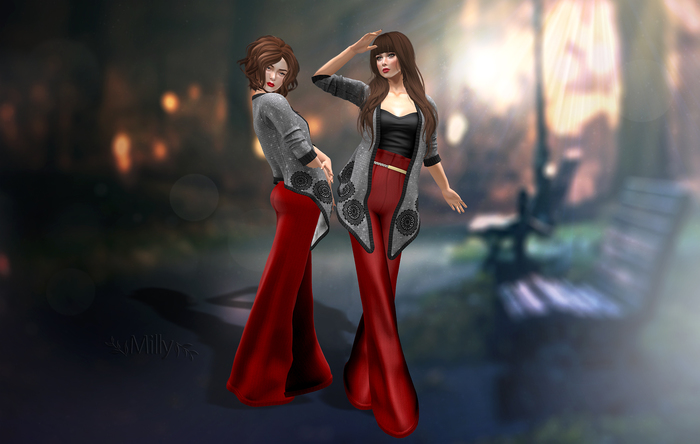 [FLRN] Milly Palazzo Pants Demo