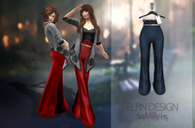 Milly Palazzo Pants Navy