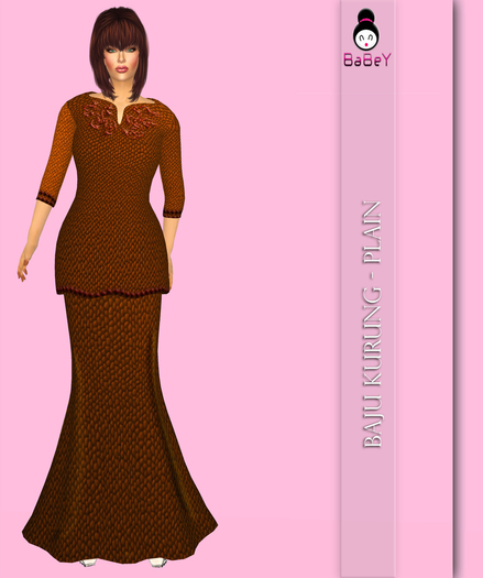 BABEY | BAJU KURUNG- GOLD