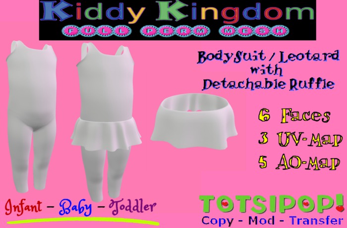 (CD) Creative Designs Full Perm Totsi-Tween Panties Box