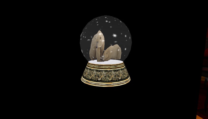 Tig's Polar bears Snowglobe