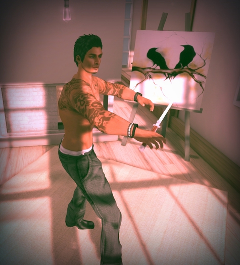 IPose - Knife Hold