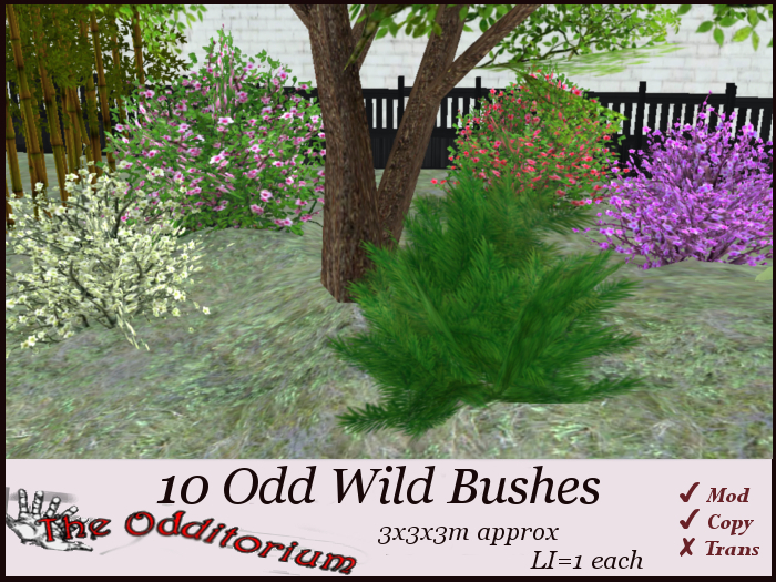 oDD rED fLOWERING hEDGE (mESH)