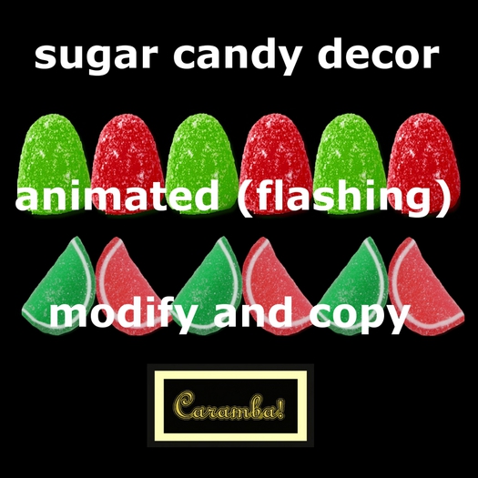 sugar candy decor (animated) - mod/copy