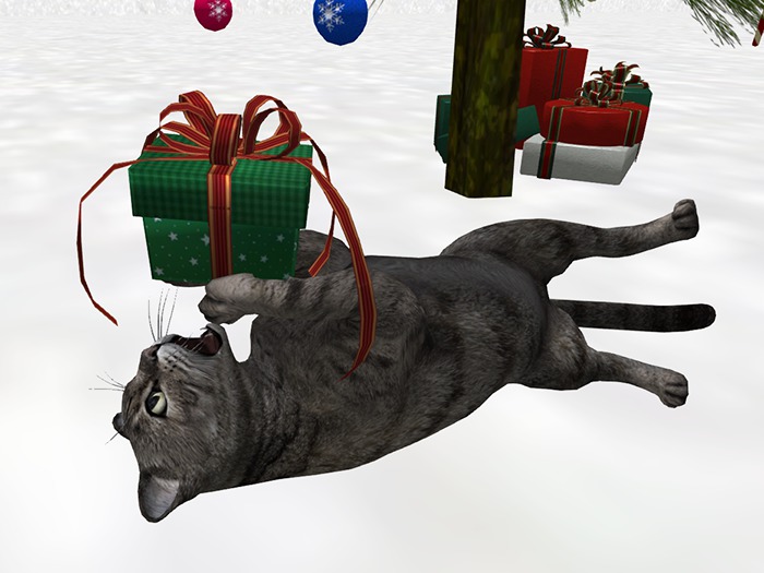Christmas Kitty - Mesh - Full Perm