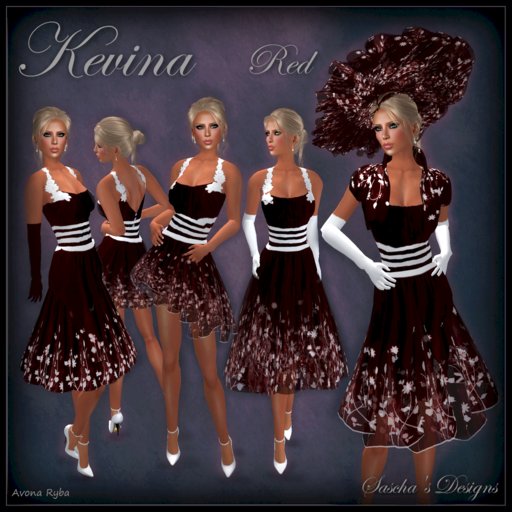 SAS - Kevina Red Dress