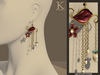 %28kunglers%29 josephine earrings plum
