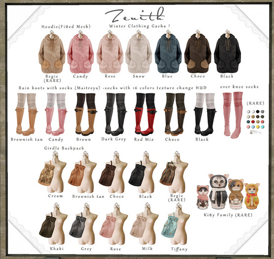 =Zenith=Girdle Backpack (Grey)