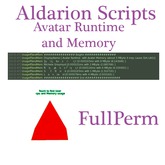 Avatar Runtime and Memory usage