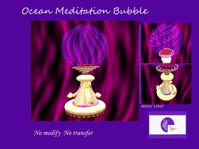 VENDOR OCEAN MEDITATION BUBBLE #1.15.1 No Modify No Transfer