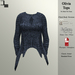 De designs olivia top blue sweater
