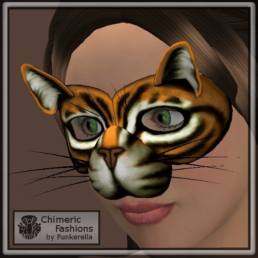 Cat Mask - Orange