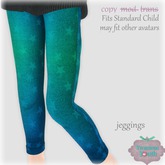 {V*Y} Big Kid Jeggings - Blue Star Burst