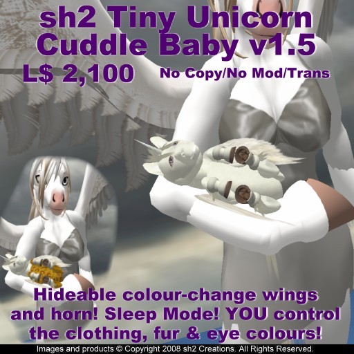 sh2 Tiny Unicorn Cuddle Baby v1.6