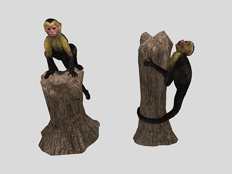 Second Texture Monkey Second Life Marketplace - Monkey Pack - Mesh - Full Perm