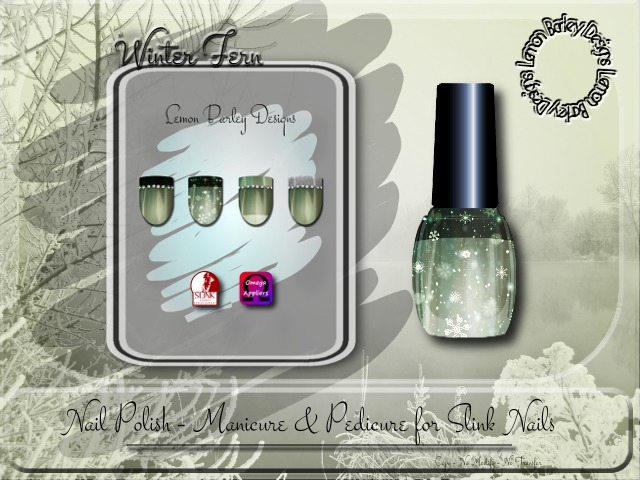 ▪ Winter Fern Manicure & Pedicure for Slink/Omega ▪