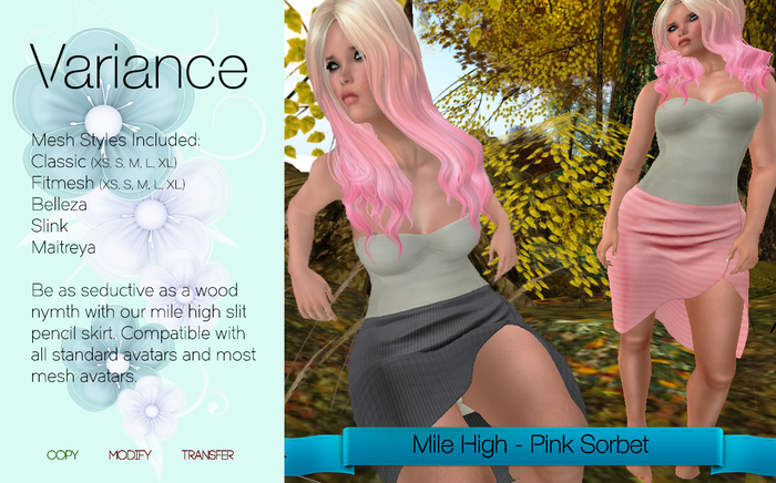 [Variance] Mile High - Pink Sorbet