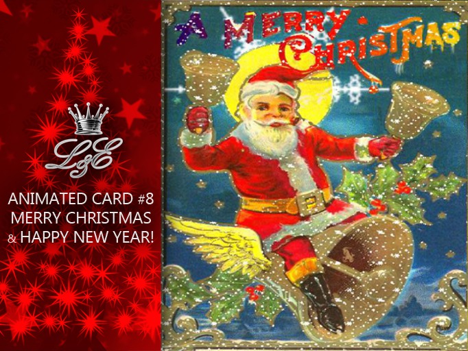L&E - Gif postcard Happy New Year and Merry Christmas 6
