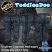 pn toddleedoo boys pants grungy denim