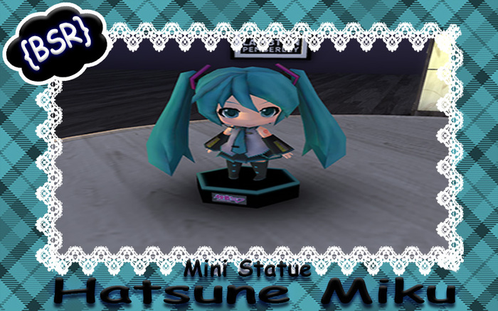 [BSR] Hatsune Miku Mini Statue