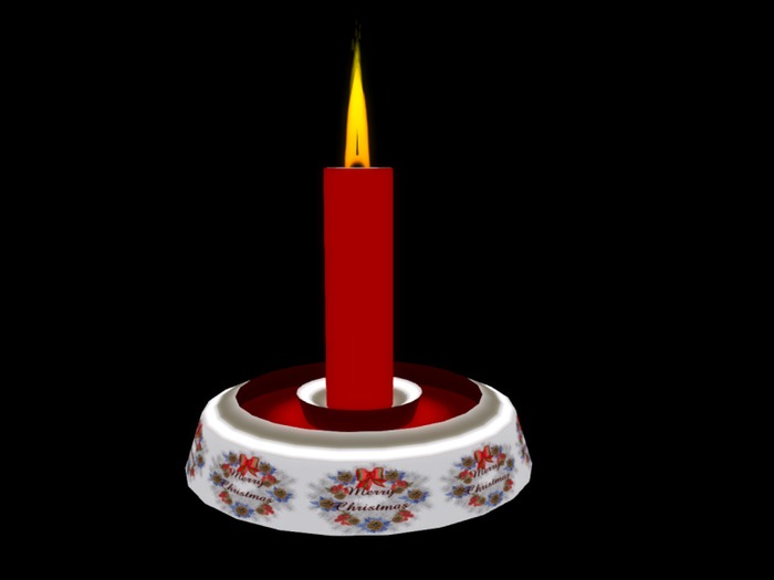 Merry Christmas Candle A1 Boxed