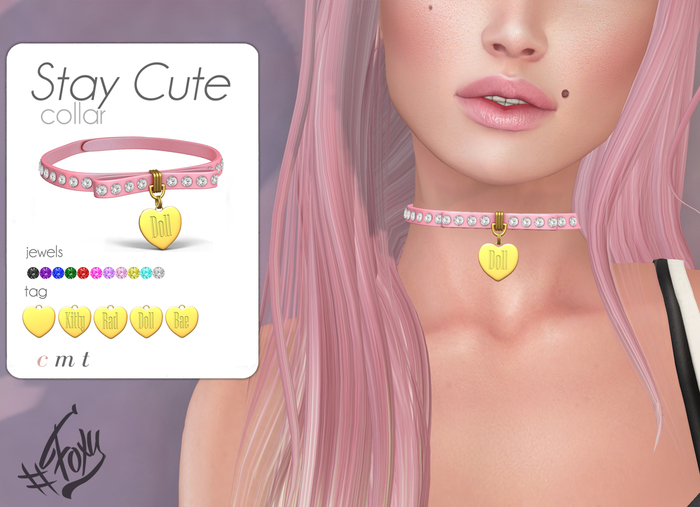 #Foxy Stay Cute Collar (Innocent)