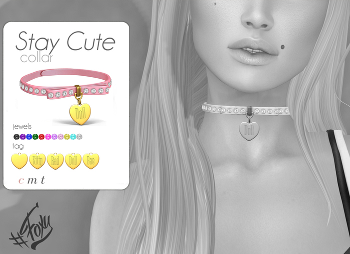 #Foxy Stay Cute Collar (Innocent) DEMO