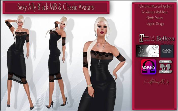 LSR - Sexy Ally Black MB & Classic Avatars