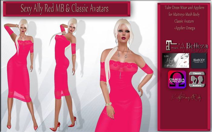 LSR - Sexy Ally Red MB & Classic Avatars