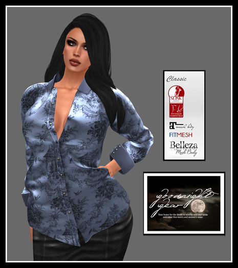 GG-Desire Shirt-Asian Blue