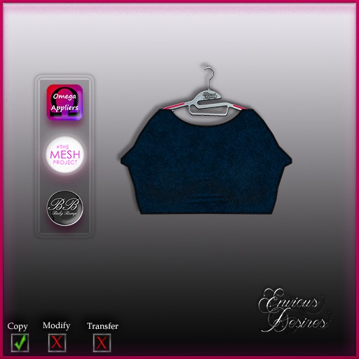 *E.D.* Nisha Top ~ Blue